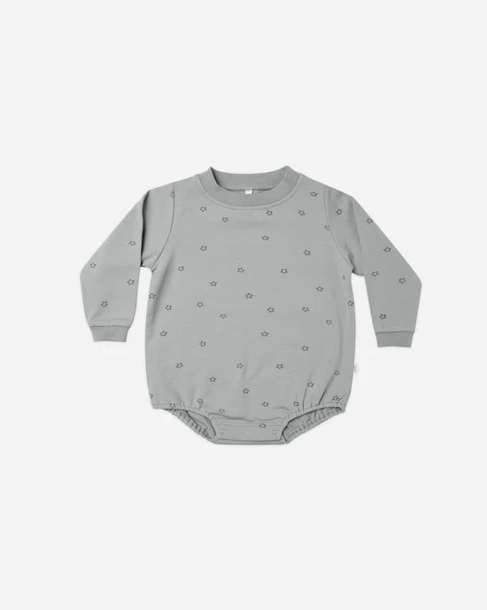 Crewneck Bubble Romper || Stars by Quincy Mae