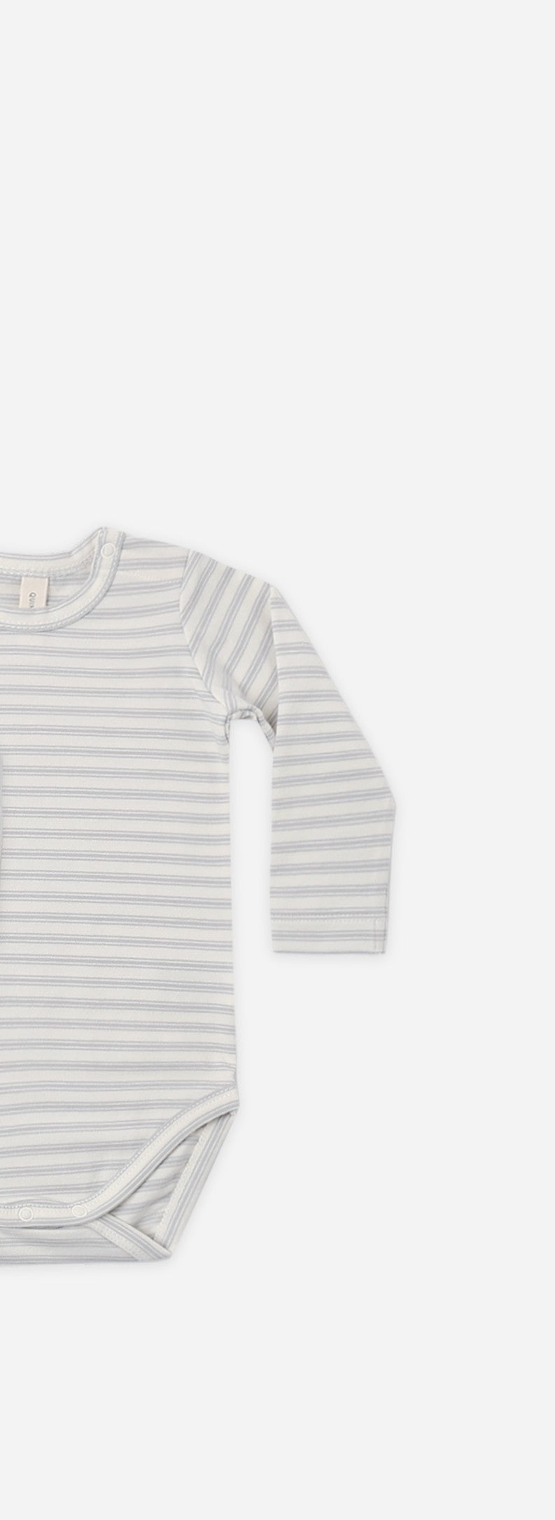 Jersey Bodysuit || Cloud Stripe by Quincy Mae