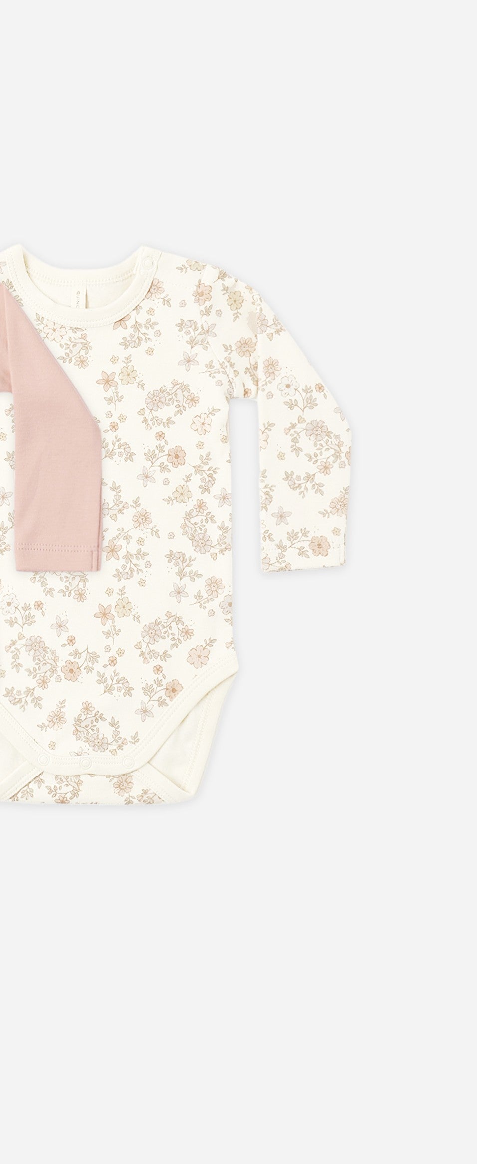 Jersey Bodysuit || Floral Vine by Quincy Mae