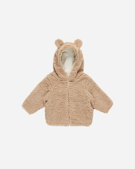 Bear Jacket || Beige by Quincy Mae