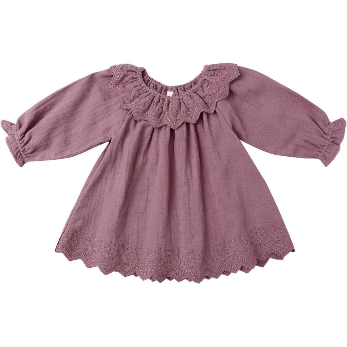 Quincy Mae Long Sleeve Isla Dress || Mulberry