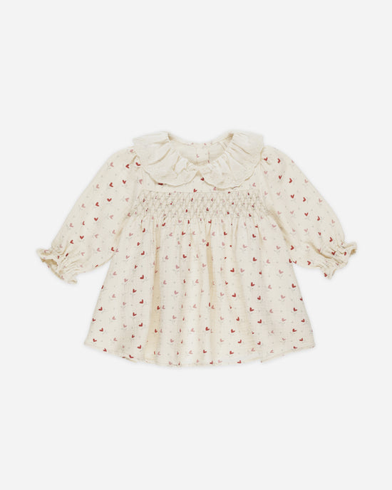 Callie Dress || Heart Ditsy by Quincy Mae