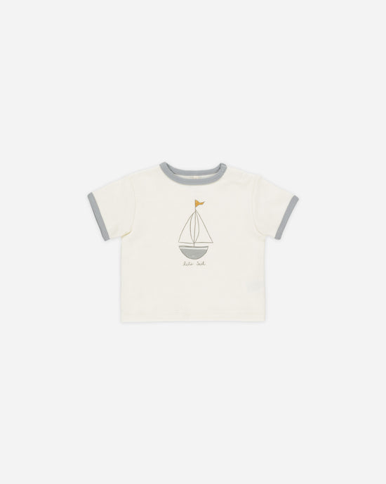 Ringer Tee || Boat by Quincy Mae