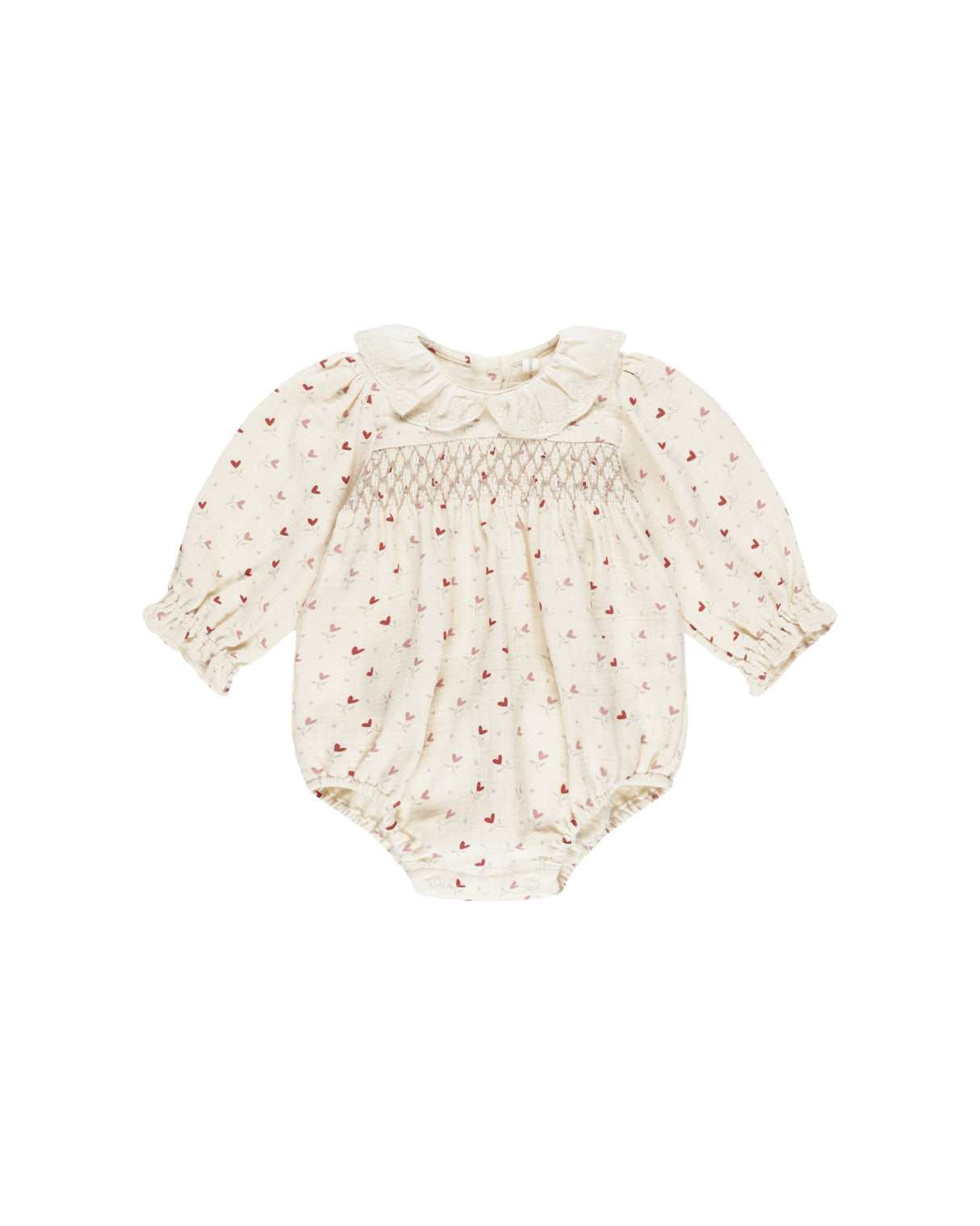 Callie Romper || Heart Ditsy by Quincy Mae