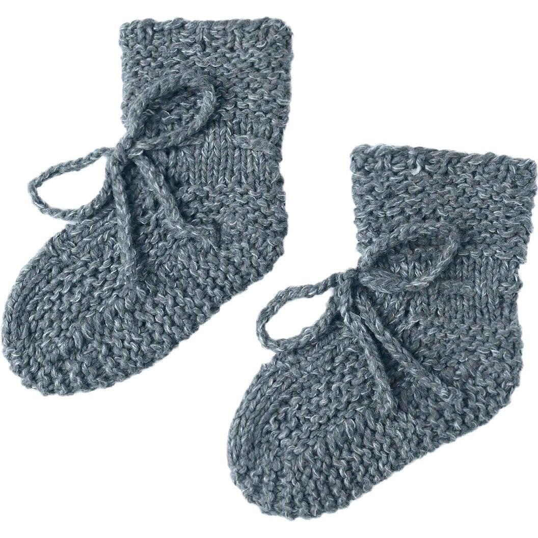 Quincy Mae Knit Booties || Ocean