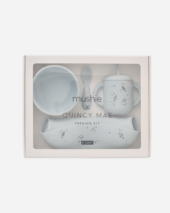 Mushie x Quincy Mae Feeding Kit || Space