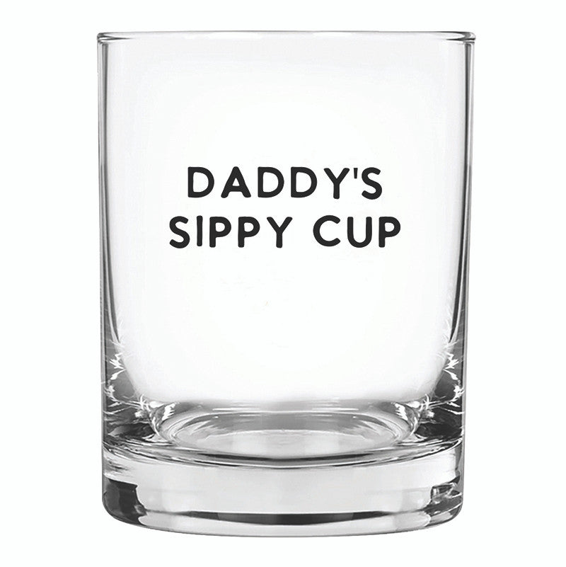 DOF Glass + Sippy Cup Set- Dad + Daughter by Stephan Baby