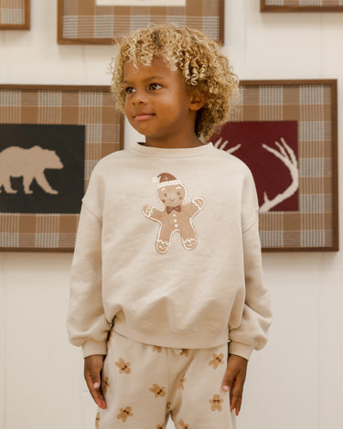 Relaxed Sweatshirt || Gingerbread by Rylee + Cru