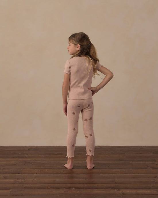 Coast Ribbed Legging || Clay Stars by Rylee + Cru