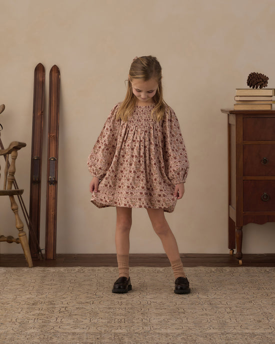Selene Dress || Pink Floral by Rylee + Cru