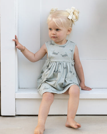 Layla Dress || Whales by Rylee + Cru