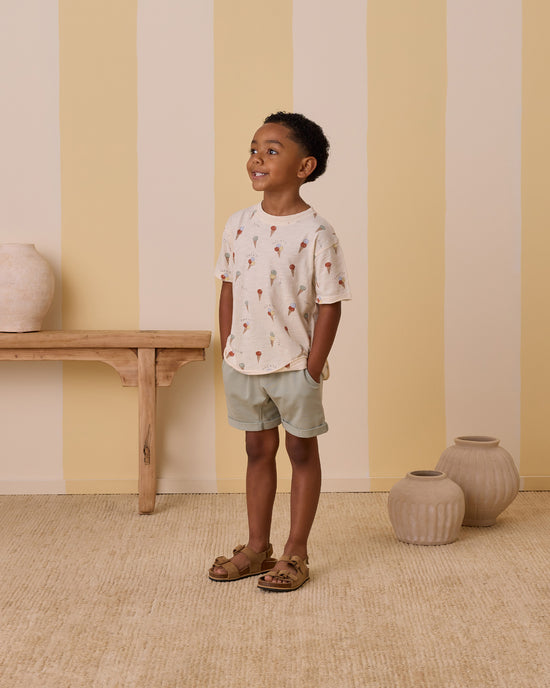 Relaxed Short || Sage by Rylee + Cru