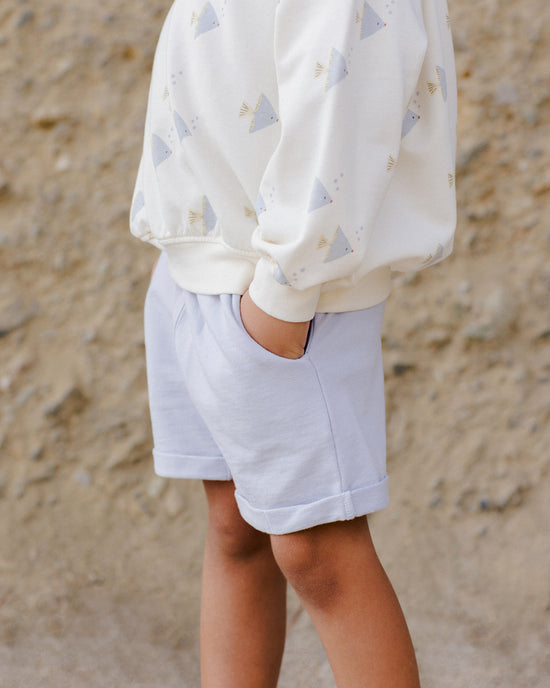 Relaxed Short || Light Blue by Rylee + Cru