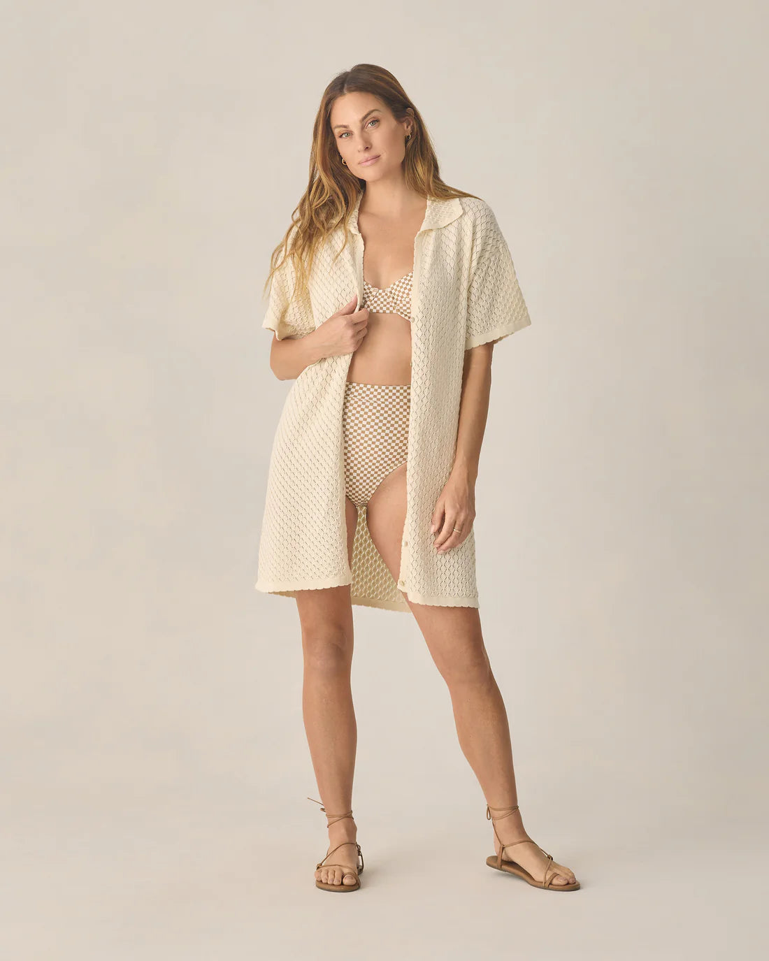 Crochet Cover Up | Natural by Rylee + Cru