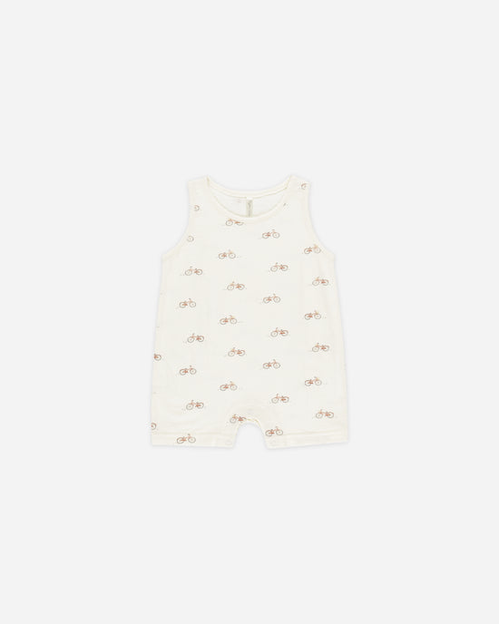 Sleeveless One-Piece || Bicycles by Rylee + Cru