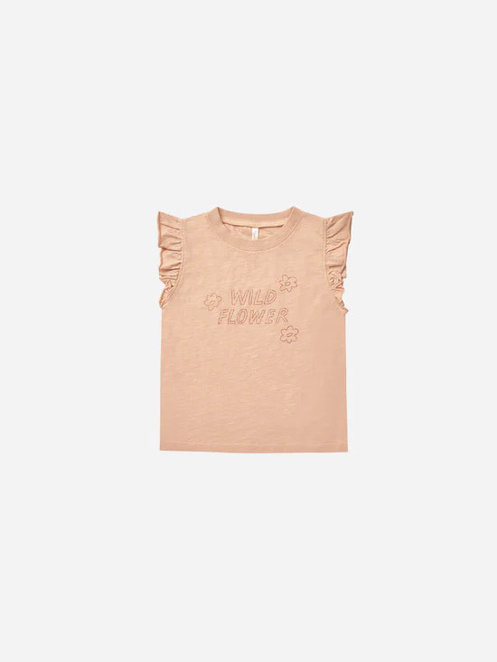 ruffled tank || wild flower by Rylee + Cru