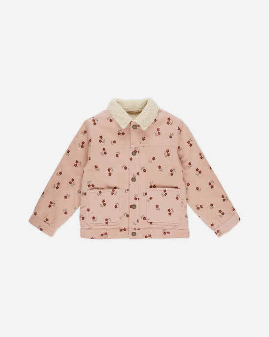 Corduroy Jacket || Blossom Embroidery by Rylee + Cru