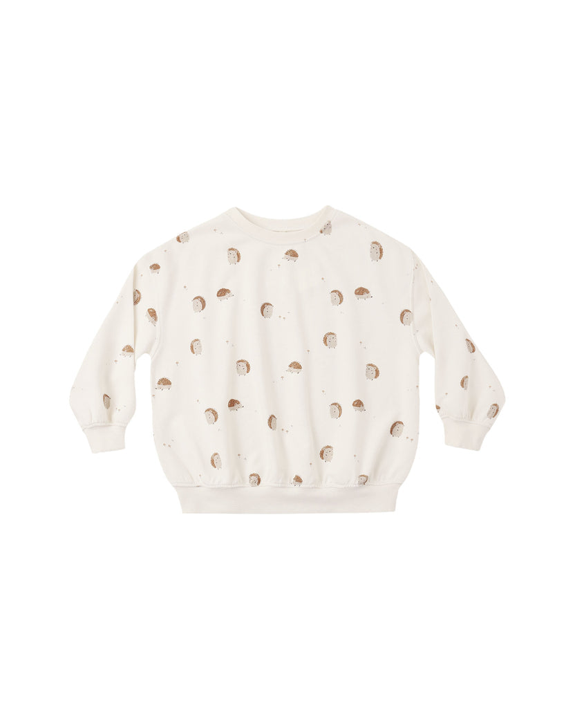 Relaxed Sweatshirt || Hedgehog by Rylee + Cru