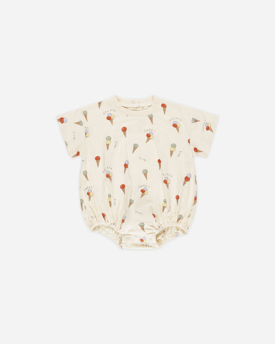 Relaxed Bubble Romper || Gelato by Rylee + Cru