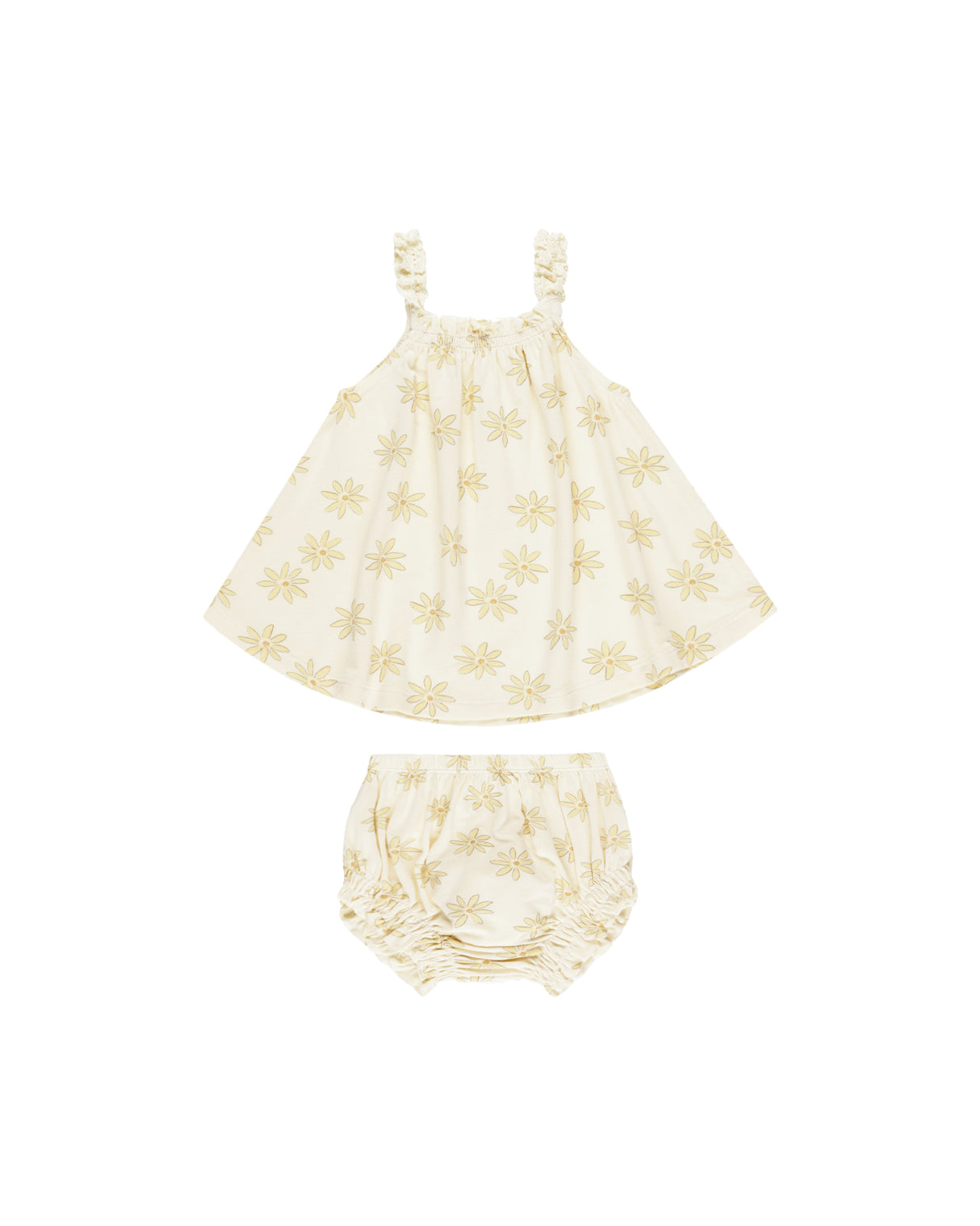 Swing Top + Bloomer Set || Daisies by Rylee + Cru