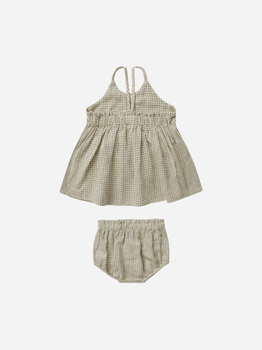 zenni set || sage gingham by Rylee + Cru
