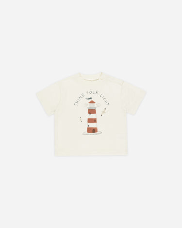 Relaxed Tee || Lighthouse by Rylee + Cru