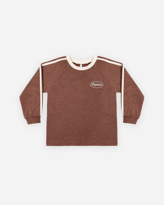 Relaxed Long Sleeve Tee || Explore by Rylee + Cru