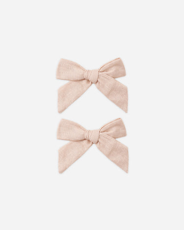 Bows, Set Of 2 || Blush by Rylee + Cru