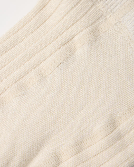 Ribbed Tights || Natural by Rylee + Cru