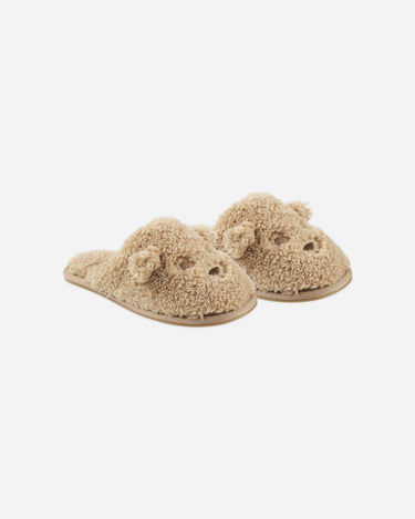 Bear Slippers || Gold by Rylee + Cru