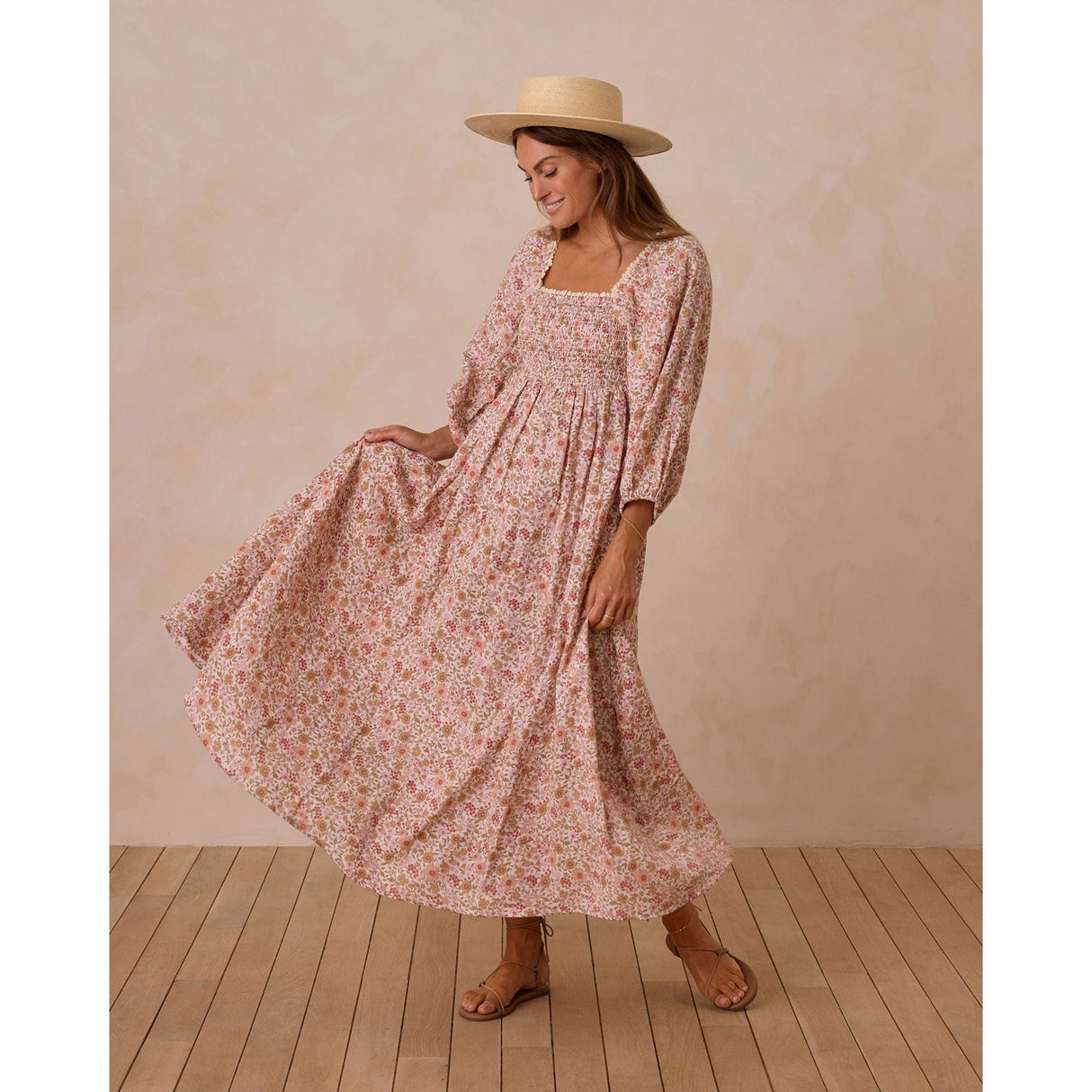 Women's Della Dress Pink Gardenia by Rylee + Cru