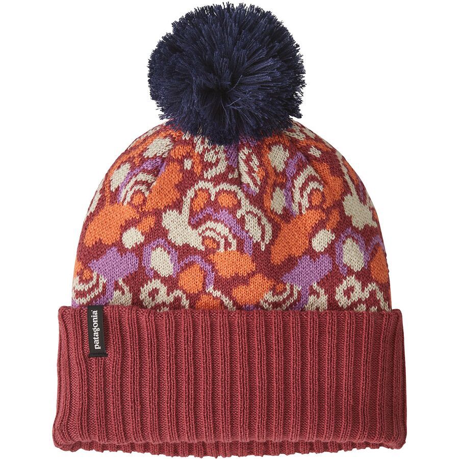 Kids' Powder Town Beanie- River River: Potters Red by Patagonia