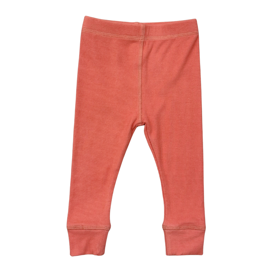 Ribbed Leggings- Holly Dust by Babysprouts