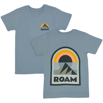 Crew Neck Tee in Roam by Tiny Whales