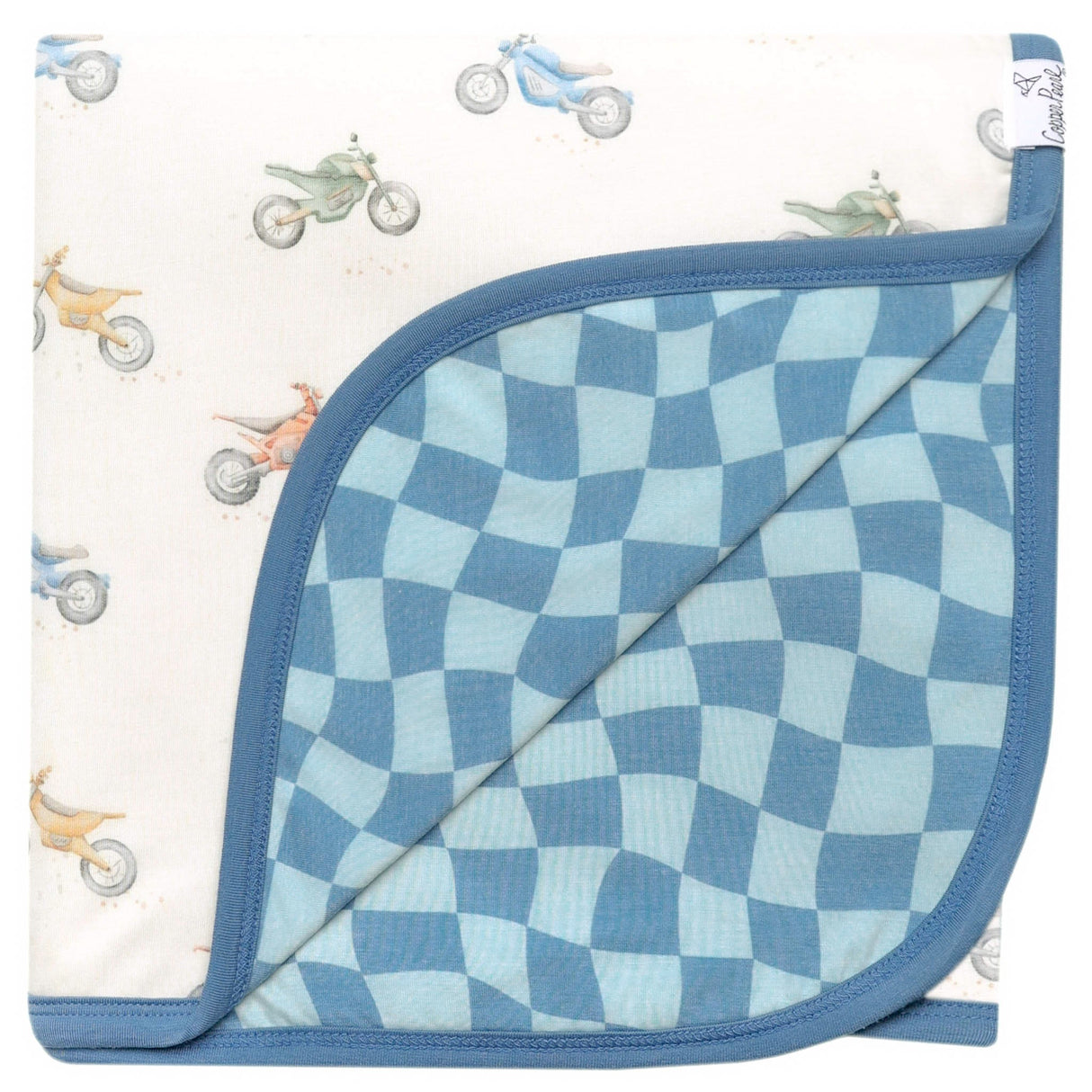 Three-Layer Quilt in Ryder by Copper Pearl