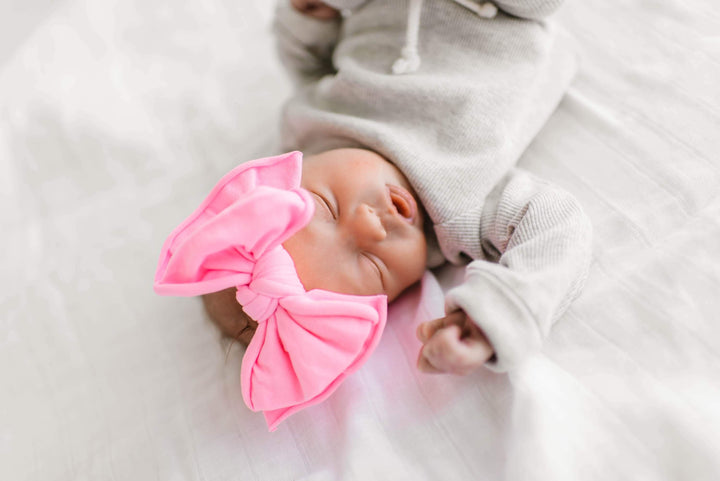 FAB-BOW-LOUS® - Neon Pink-a-boo by Baby Bling