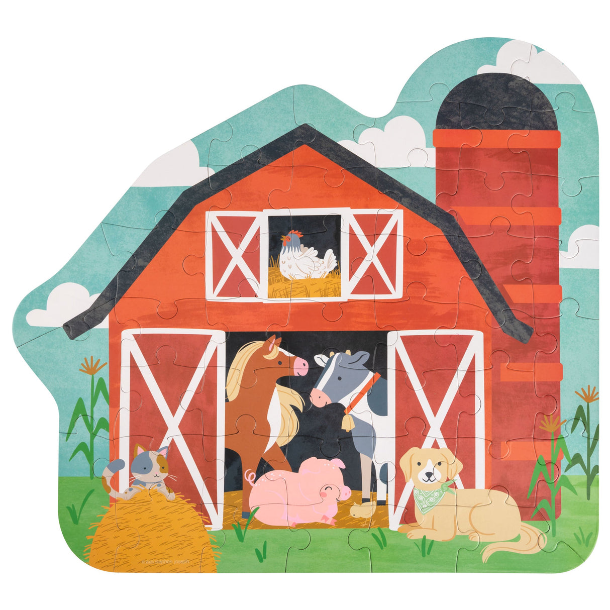 Jigsaw Puzzle - Farm by Stephen Joseph