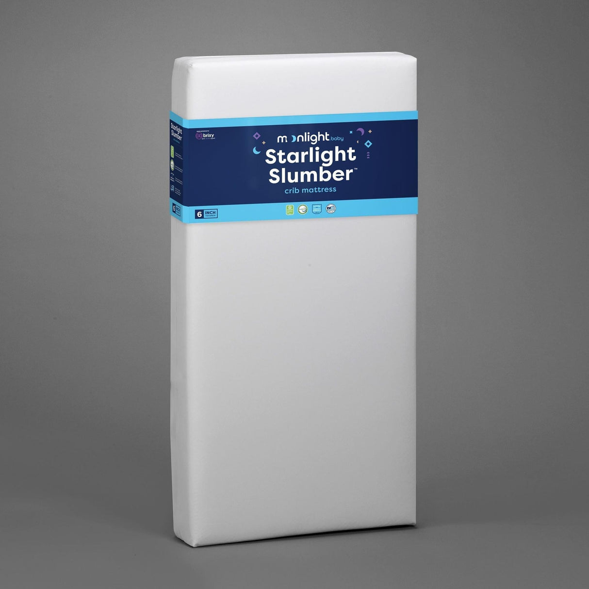 Moonlight Starlight Slumber Crib Mattress (Compressed & Rolled)