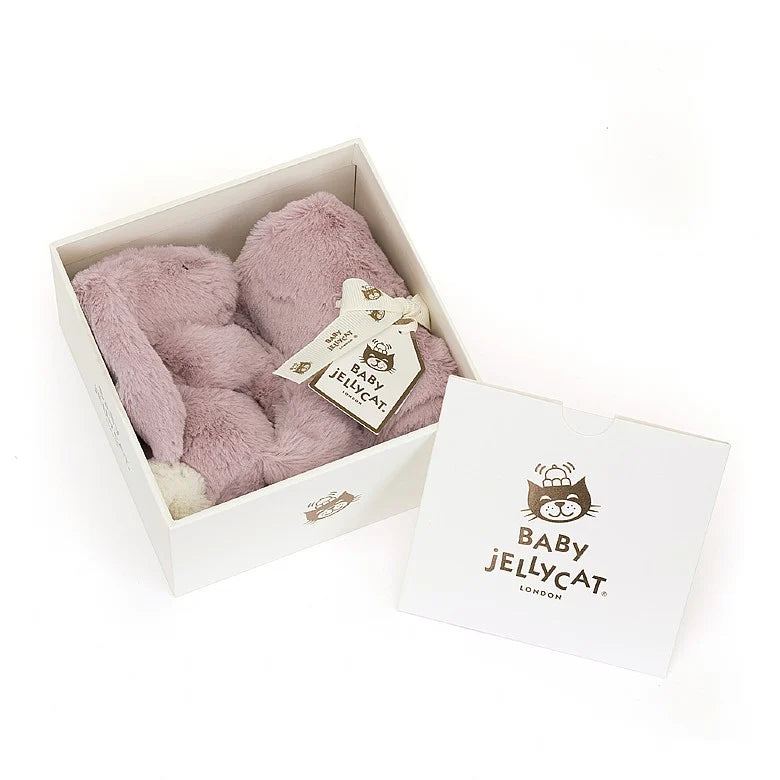 Bashful Luxe Bunny Rosa Soother by Jellycat