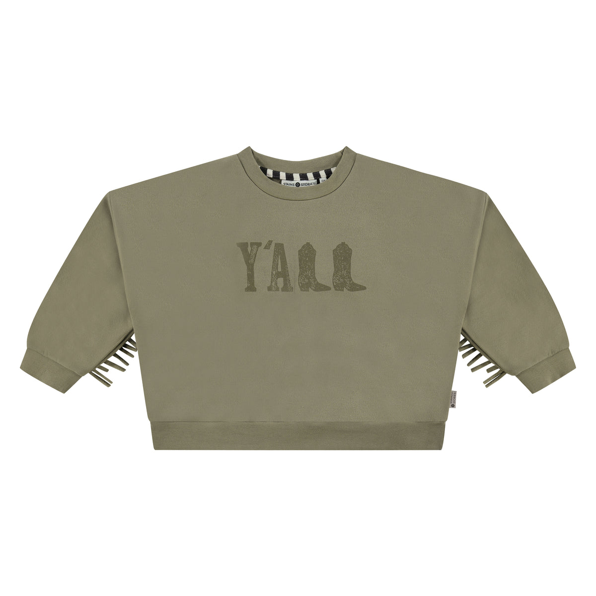 Girl's Sweatshirt YALL by Stains and Stories