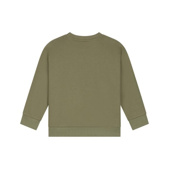 Boys Sweatshirt- Army Smiley by Stains & Stories