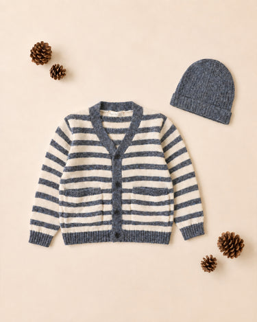 Haywood Cardigan || Midnight Stripe by Rylee + Cru