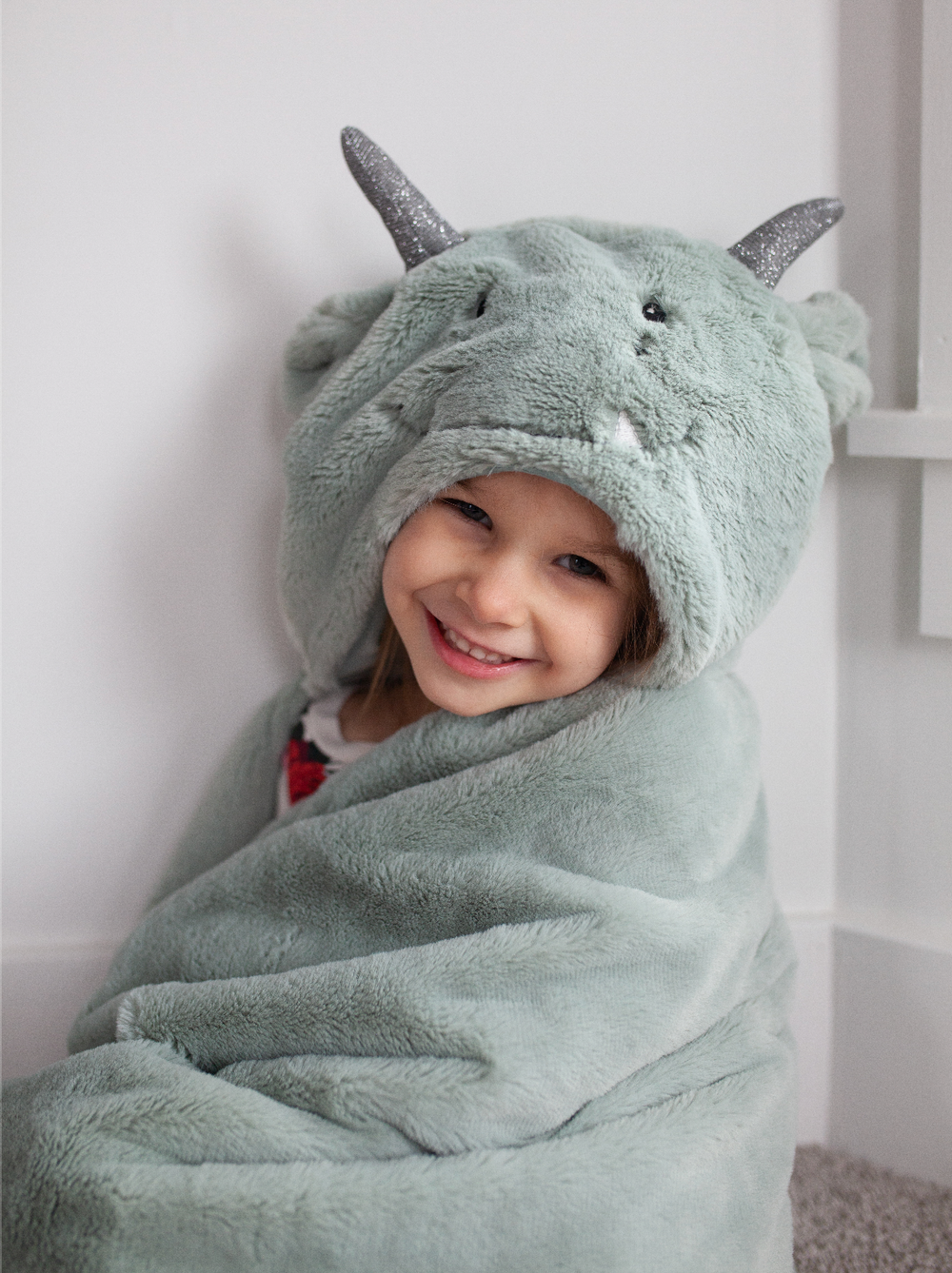 Dax Dragon Hooded Blanket by Mon Ami