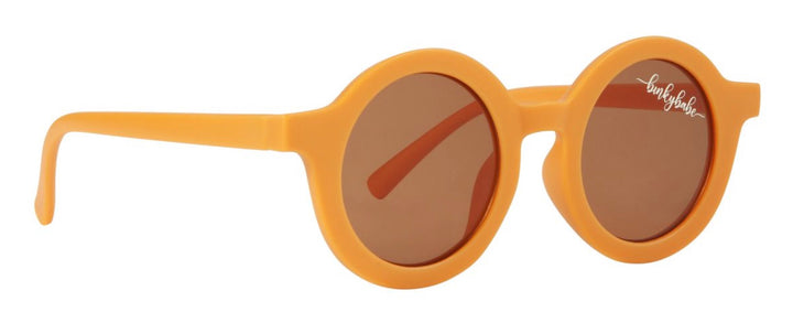 The Phoebe Sunglasses- Orangish Circle by Binky Bro