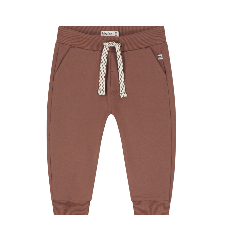 Baby Boys Wide Fit Sweatpant- Chocolate by Babyface