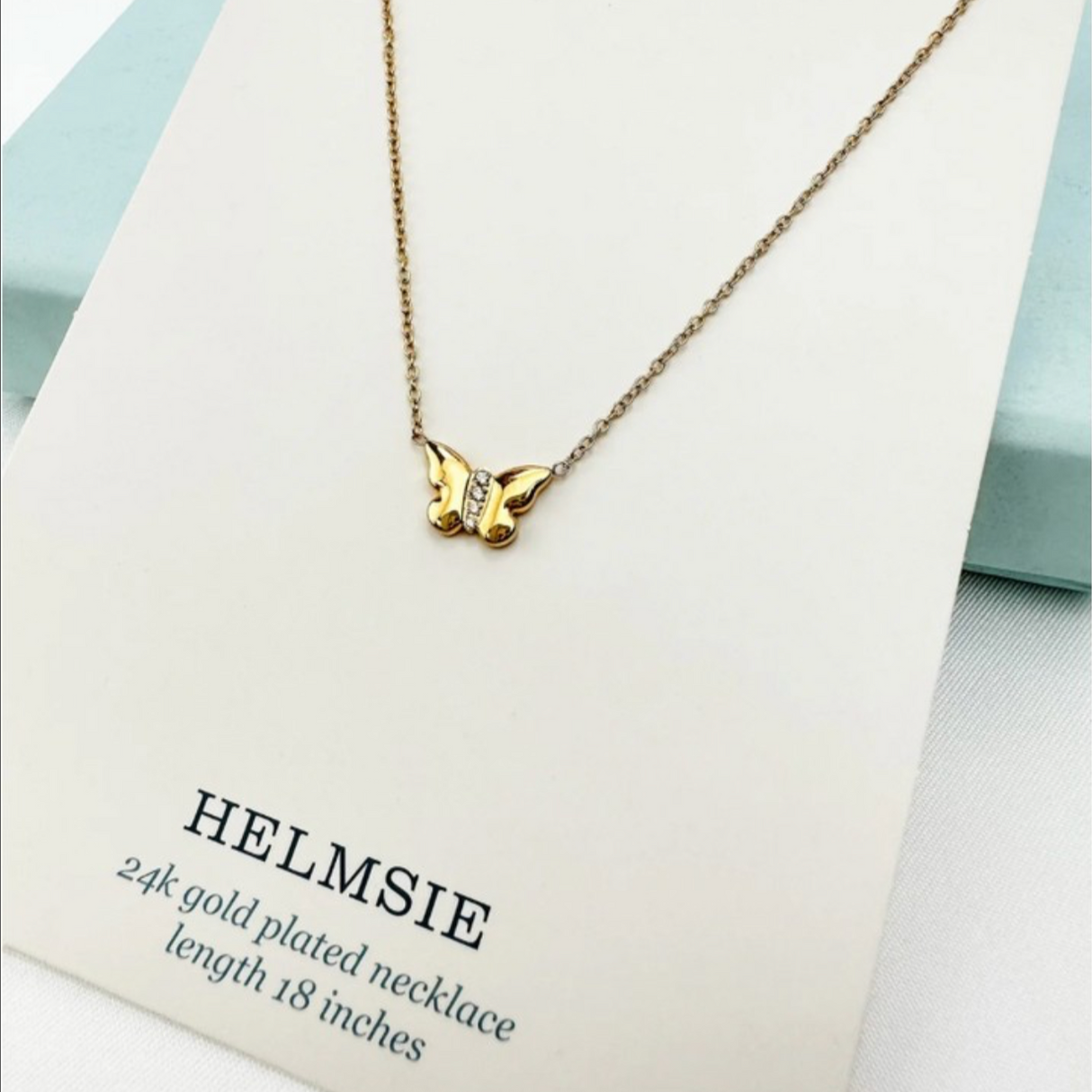 Mama & Me Butterfly Necklace Set by Helmsie