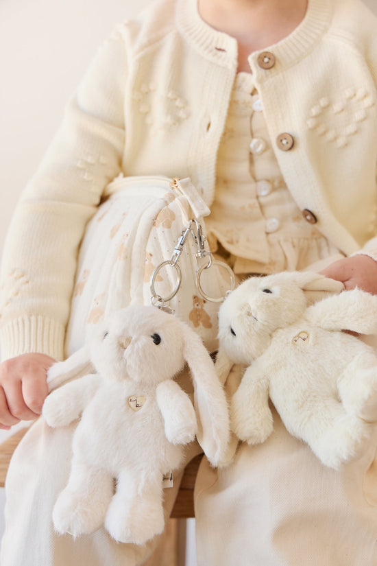 Snuggle Bunnies- Penelope Keyring- Marshmallow by Jamie Kay