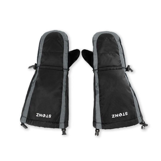 Kids' Snow Mitts - Black/Grey by Stonz