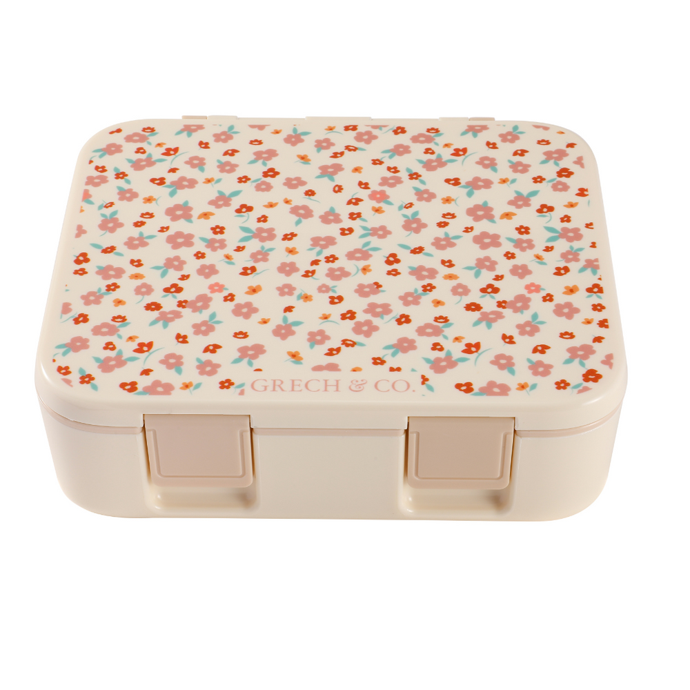 3 Compartment Leakproof Lunchbox | Sunset Meadow by Grech & Co.