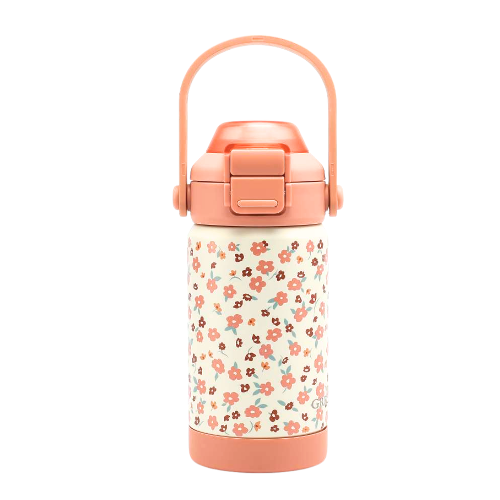 Sip + Chug 2 in 1 Thermo Water Bottle 12 oz. | Sunset Meadow by Grech & Co.